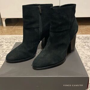Vince Camuto Black Booties